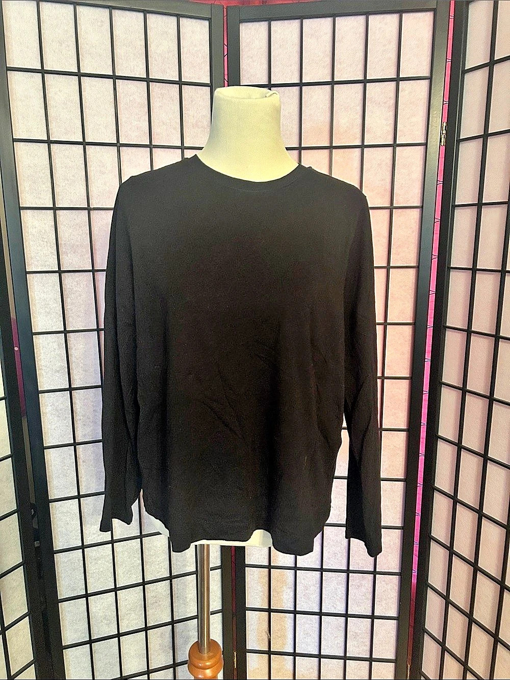 Black Long Sleeve Top Like New